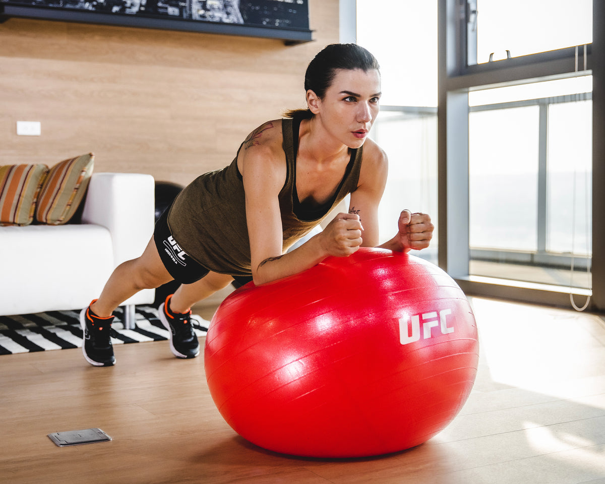 Fitball UFC FitBall - 55cm 66cm and 75cm Exercise Ball With Pump – Spirit ...