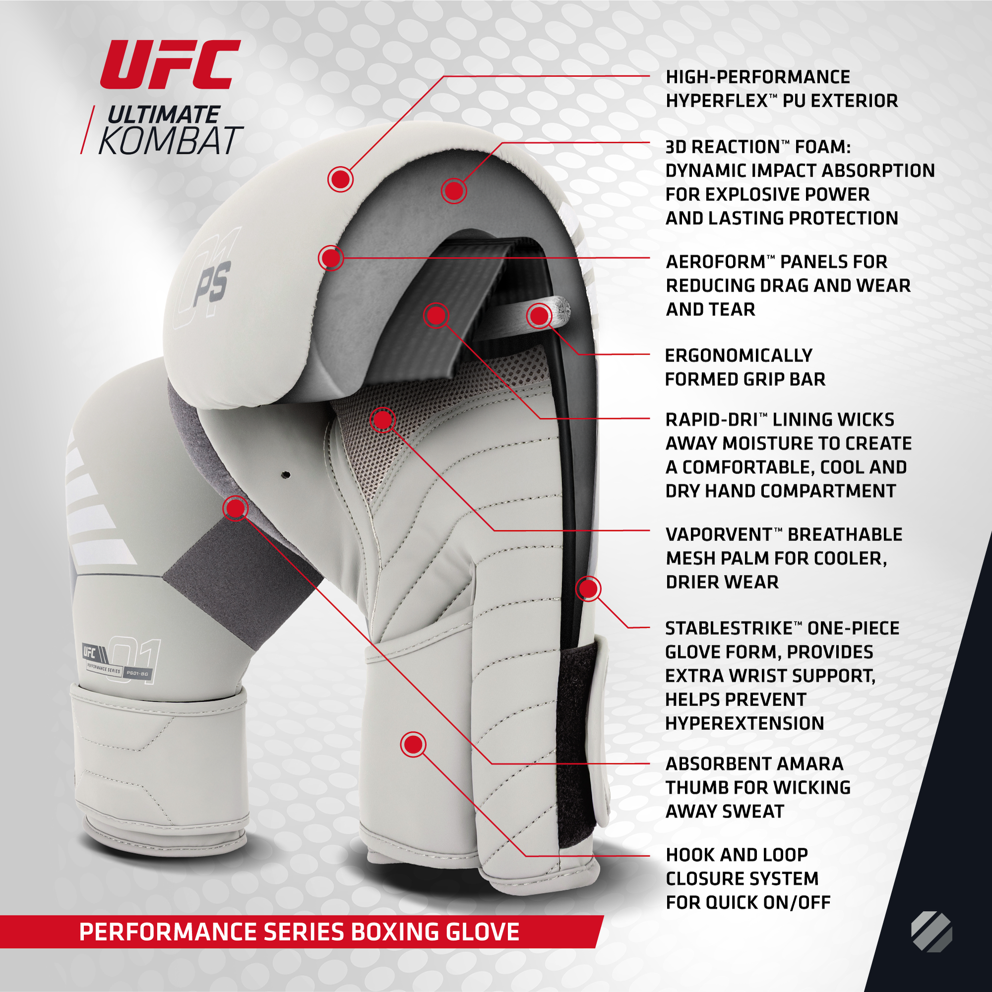UFC Performance Series Boxing Gloves