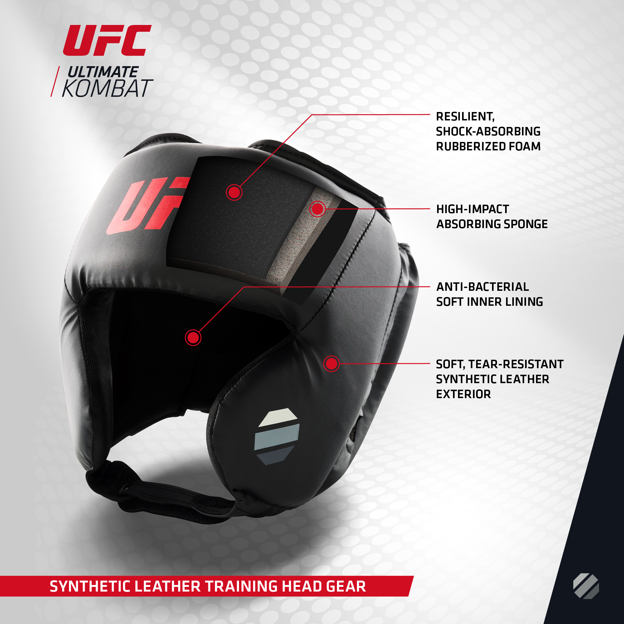 UFC Synthetic Leather Training Headgear