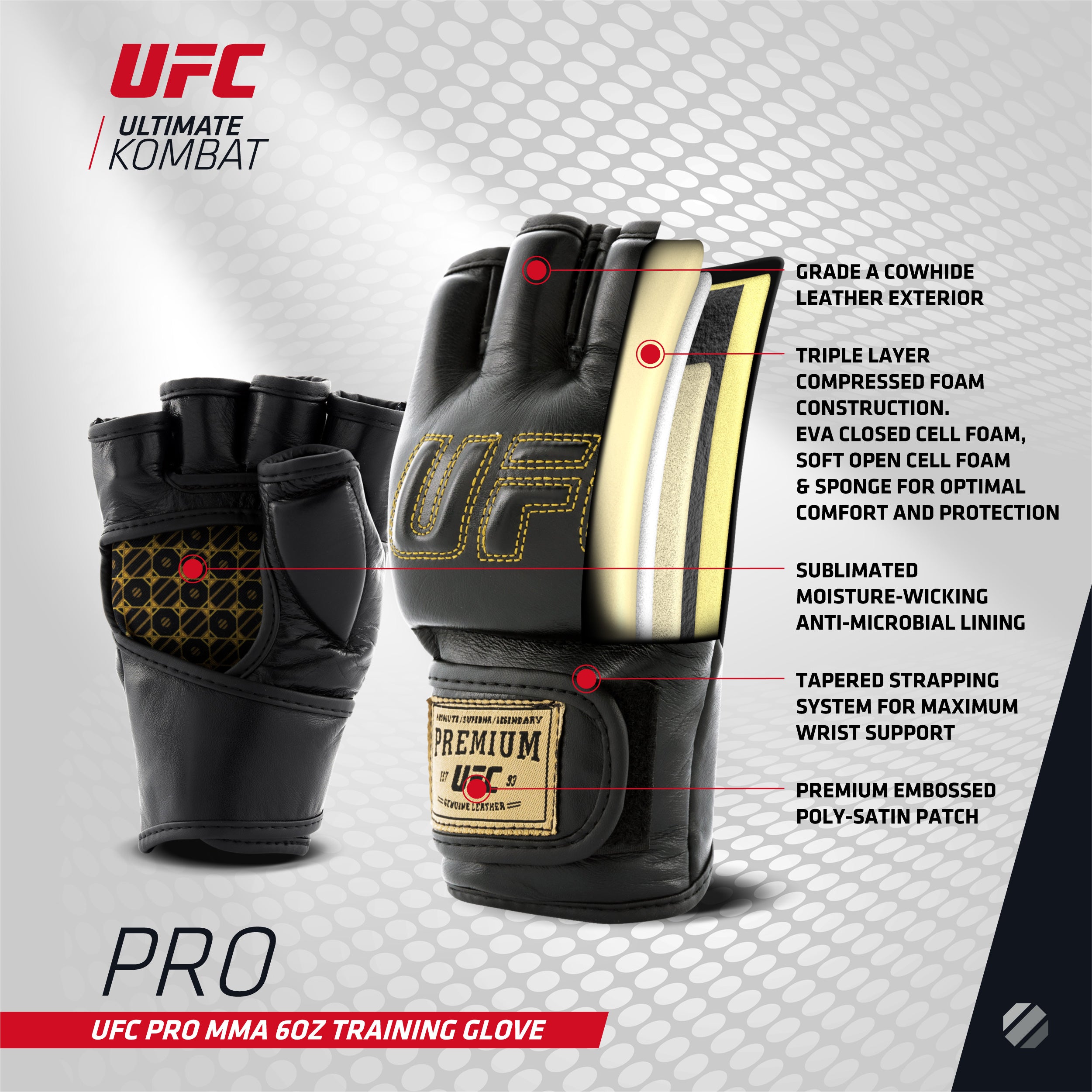 UFC Premium MMA Bag Gloves