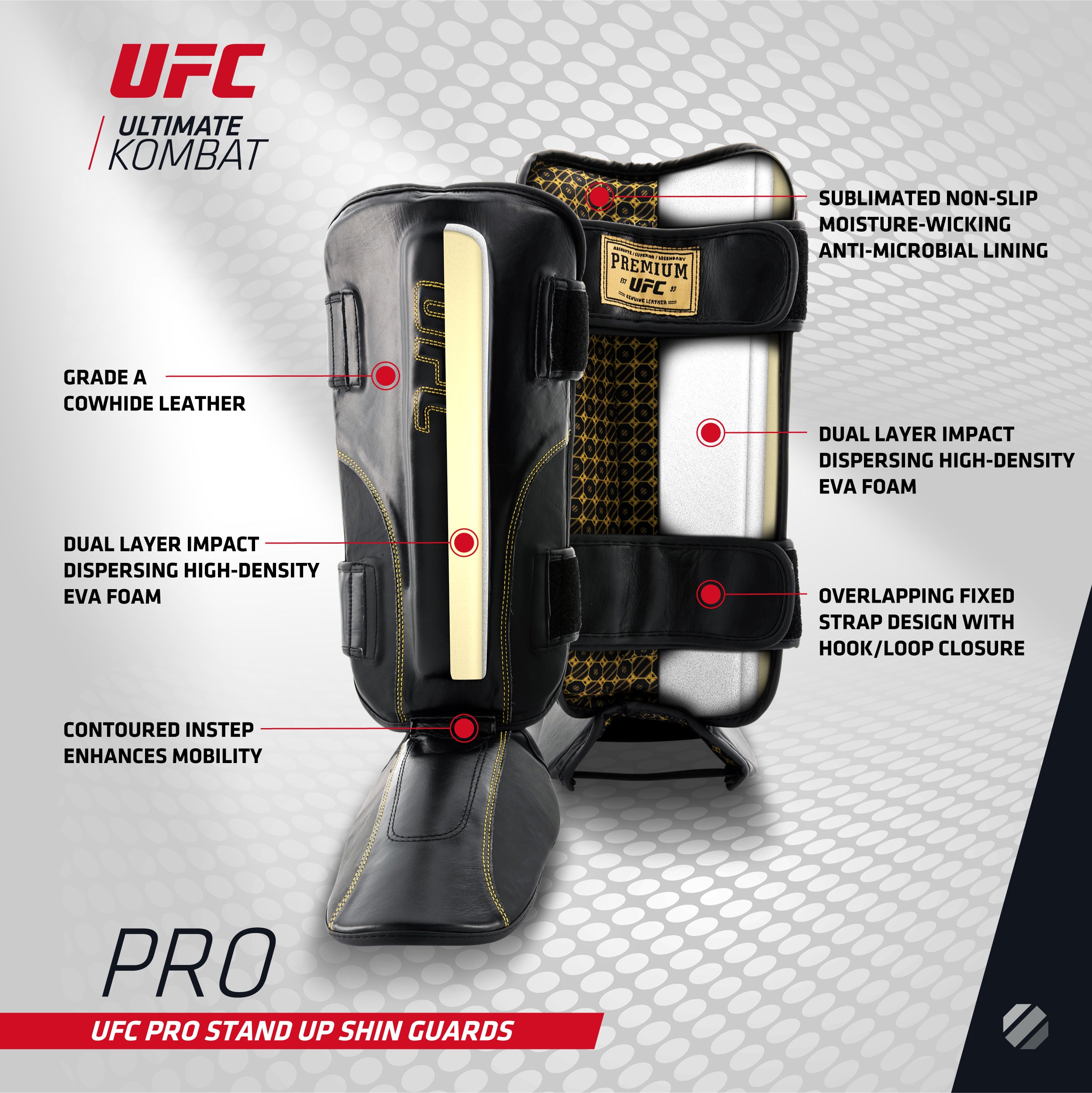 UFC Premium Stand-up Shin & Instep Guards