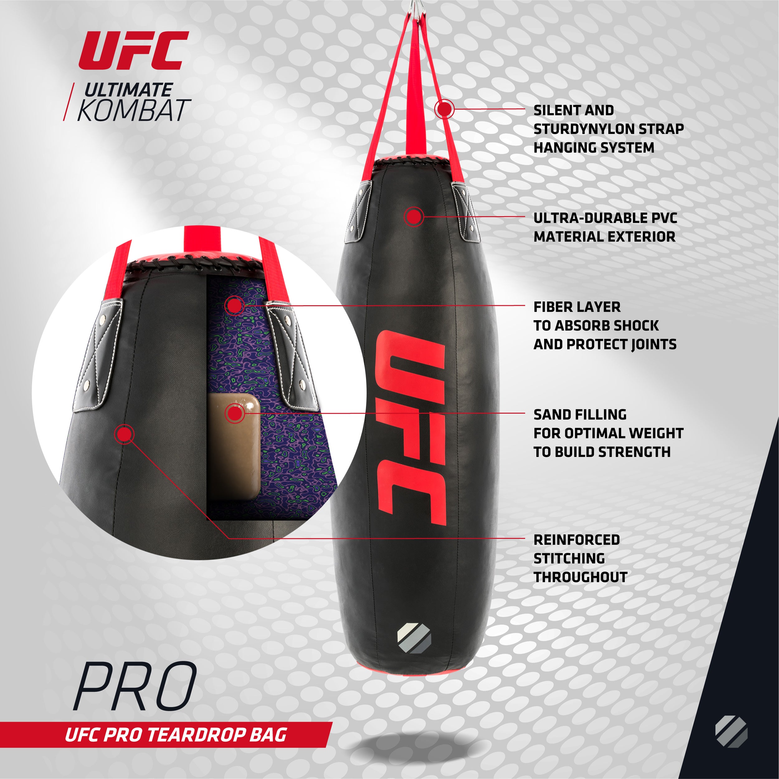 UFC Pro Tear Drop Heavy Bag