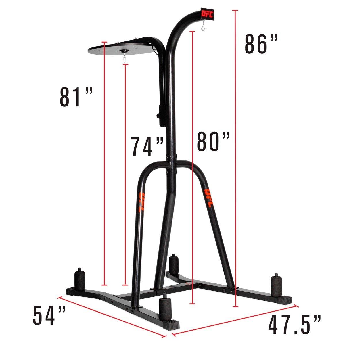 MMA Dual Station Stand - UFC Equipment MMA and Boxing Gear Spirit Combat Sports