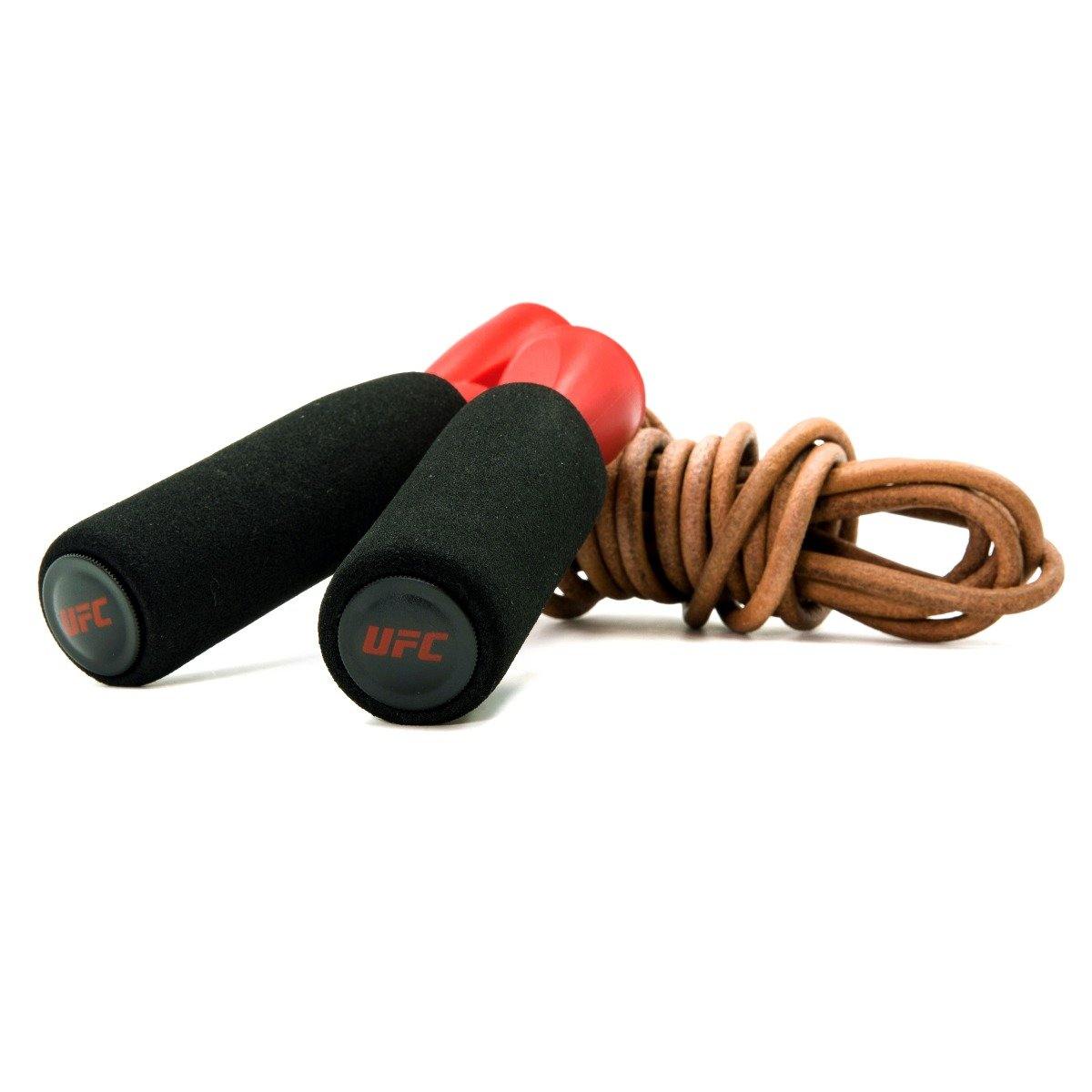 UFC Leather Jump Rope - UFC Equipment MMA and Boxing Gear Spirit Combat Sports