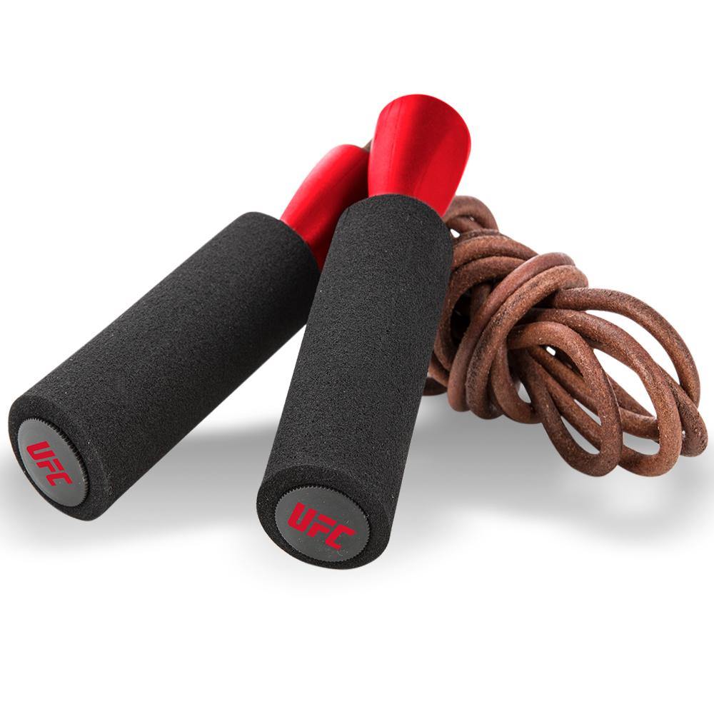 UFC Leather Jump Rope - UFC Equipment MMA and Boxing Gear Spirit Combat Sports