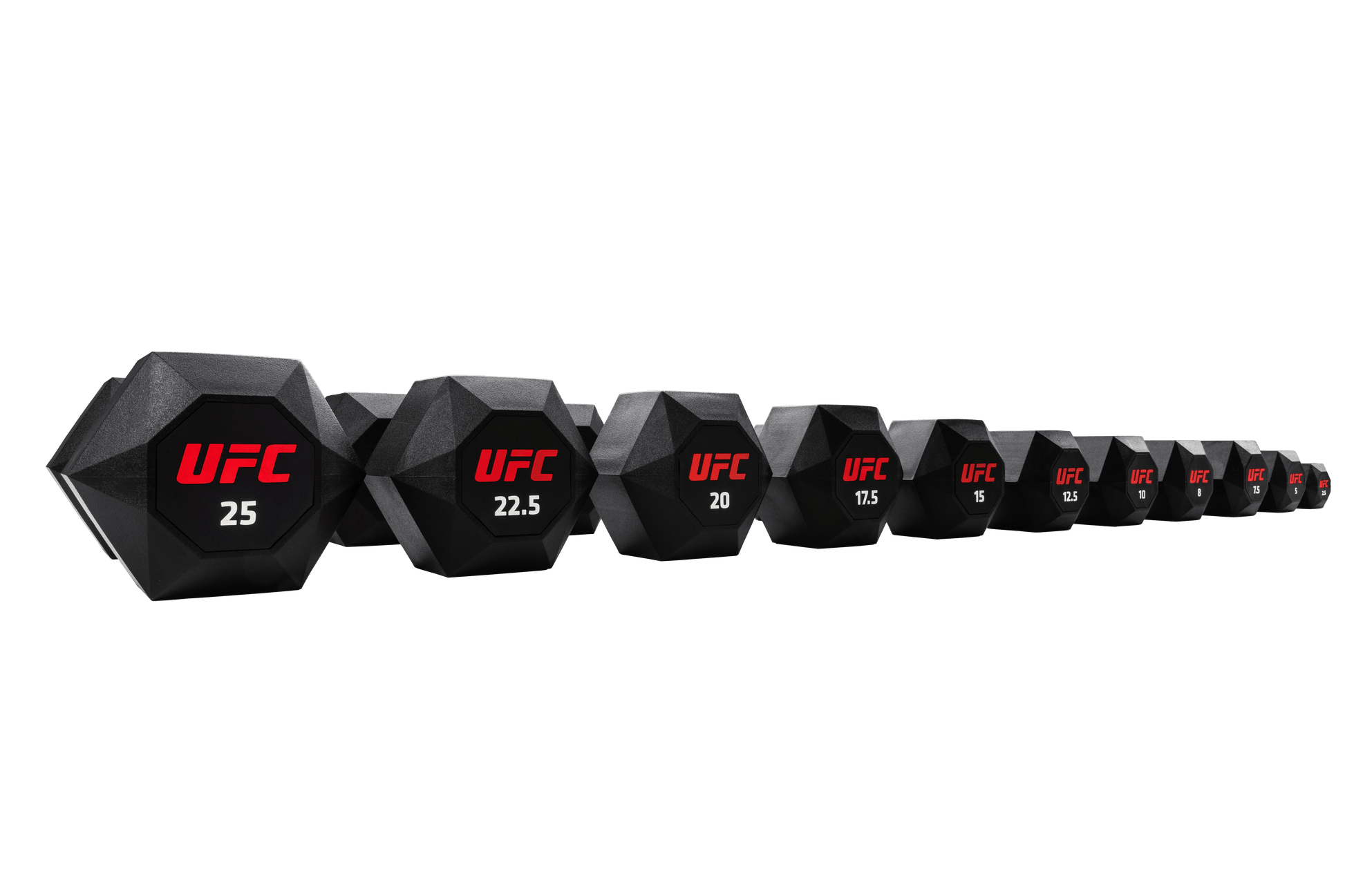 UFC Octagon Dumbbells - UFC Equipment MMA and Boxing Gear Spirit Combat Sports