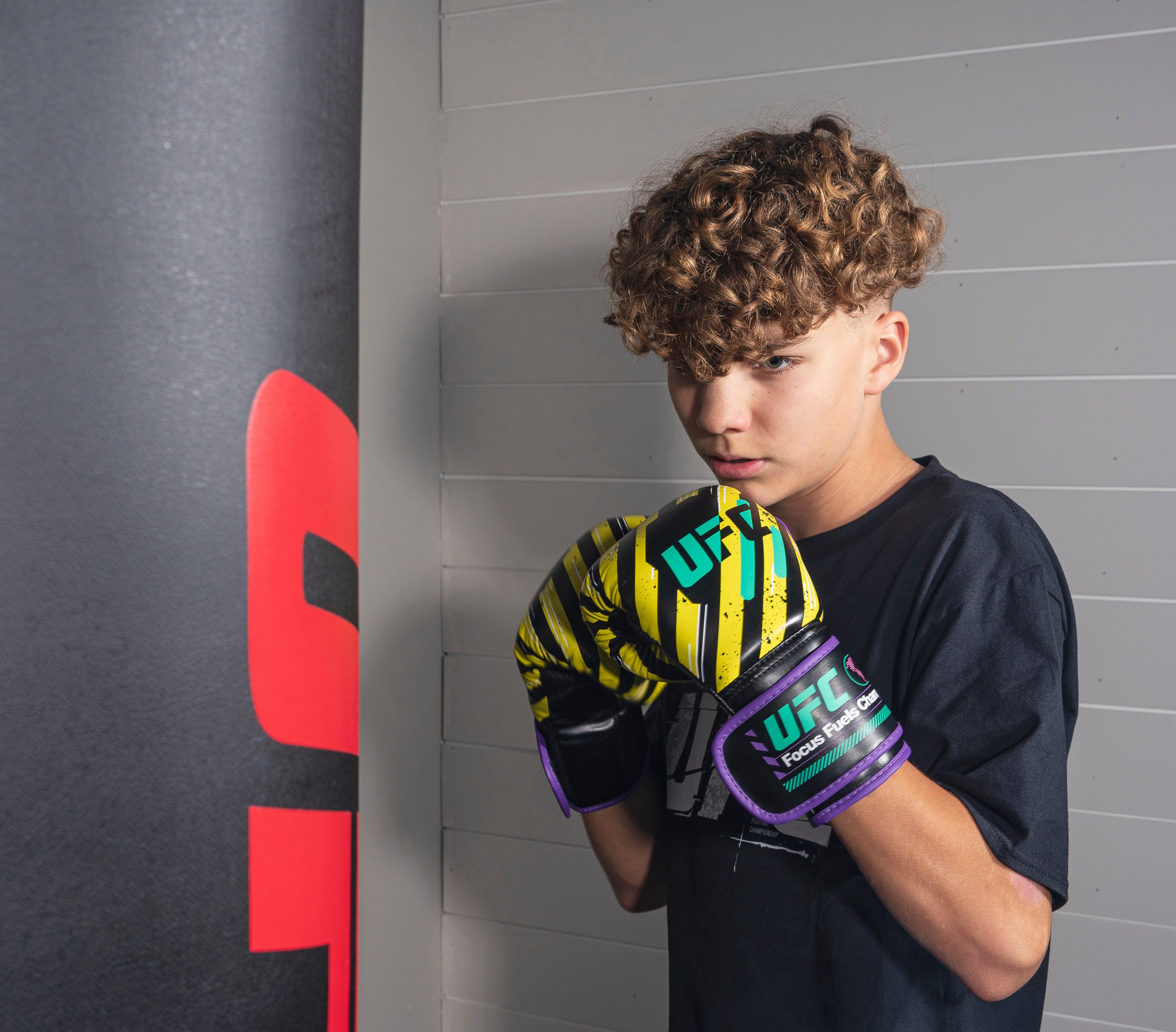 UFC Prodigy Youth Boxing Gloves - UFC Equipment MMA and Boxing Gear Spirit Combat Sports